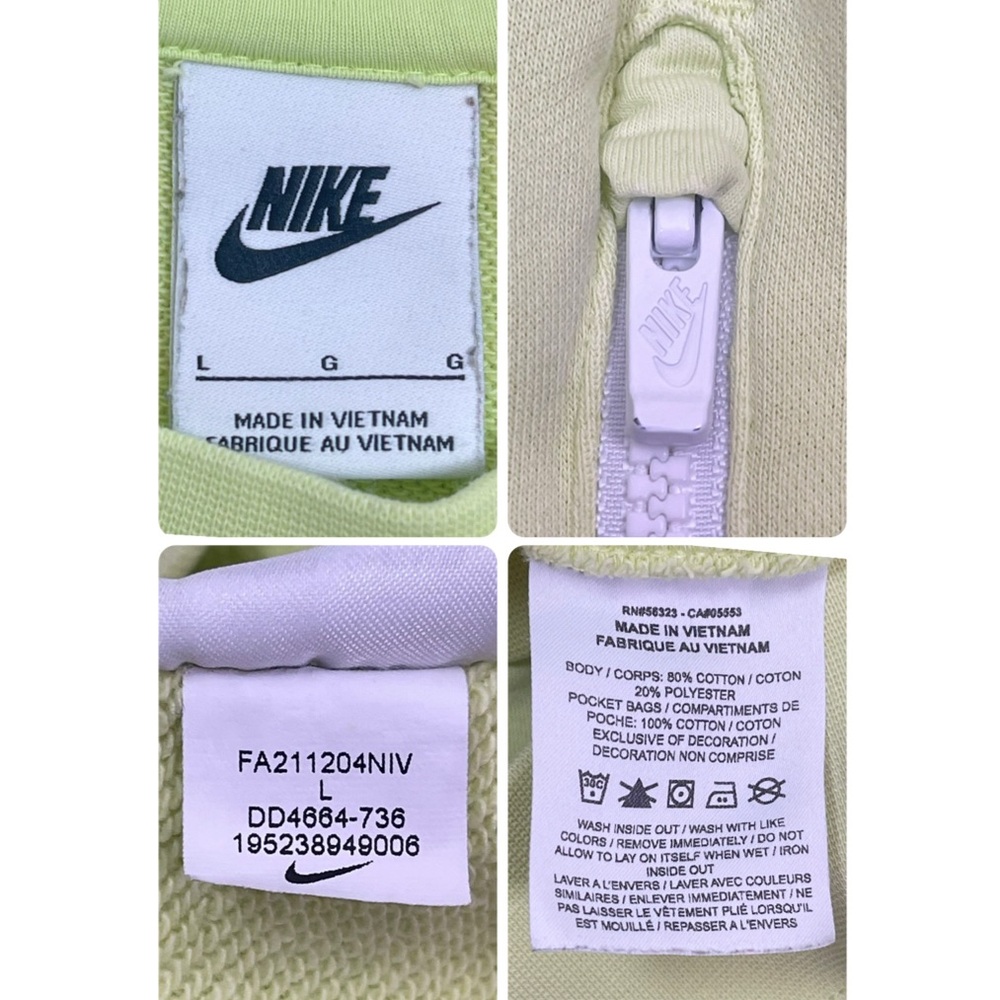 Nike Mens Sportswear Essentials French Terry Crew Pullover Sweatshirt Size Large - Picture 9 of 16